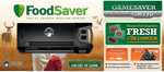 FoodSaverâ€™s GameSaver Big Game Vacuum Sealing System features an updated, rugged design with integrated carrying handle and large, rubberized buttons. The intelligent sealing control lets you do up ...