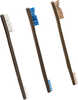 Otis All Purpose Brushes Nylon/Blue Nylon/Bronze 3 pk. Model: FG-316-3-NBBZ