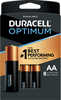 Duracell Optimum Batteries  AA 8 pk. Model: 5012012