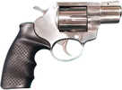 DA/SA 357 Mag 2 in.;Stainless steel finish;Black rubber grips;6 rd. cylinder;357 Mag DA/SA 2 in.