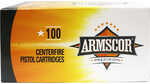 "Armscor TCM Ammo;22 TCM 40 gr. JHP 100 rd.;Brass cased