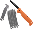 Muddy Swap Knife Orange With 5 Blades Model: Mud-fl-35rb5z