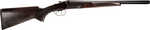 Model: Heritage Badlander Coach Shotgun;Style: Coach Gun;Finish: Black Oxide;Stock: Dark-stained walnut;Barrel Length: 18?;Gauge: 12 GA;Configuration: Side by Side;Trigger: Double Trigger;Sights: Fron...