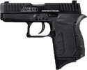 "Caliber: 9 x 19mm;Barrel Length: 3.1 inches;Length: 5.73 inches;Width: 0.9 inches;Height: 4 inches with flush mag