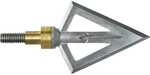 The PSD broadhead is a 2 blade, fixed blade broadhead that features durable steel construction that cuts on contact for more pass throughs. The brass alignment collar adds weight for a 125 grain head ...