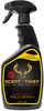 "24 oz bottle of Scent Thief Field Spray; Neutralizes animal's sense of threatening odors; Patented formula that temporarily shuts down sense of smell; Safe for skin
