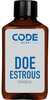 Through years of extensive research and testing, Code Blue Synthetic Doe Estrous has been scientifically formulated to replicate the smell and performance of natural doe estrous urine. Unlike real uri...