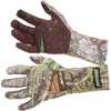 The Shocker Turkey Gloves feature a spur measuring tape on the palm, silicone grip, mouth call pocket, extended cuffs and touchscreen fingertips. Constructed of lightweight, breathable stretch fabric.