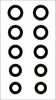 Thick wall circles for target spots indoor and outdoor.