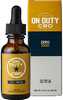 On Duty ZERO THC CBD Oil contains Isolated CBD and 0% THC. The Isolated CBD creates lasting effects when interacting with the endocannabinoid system. Take 1mL of CBD daily to achieve maximum results. ...
