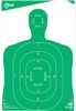 The EZ Aim Green Silhouette target offers a 12â€ by 18â€ target face and comes in a convenient 10 pack
