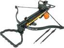 Gremlin Pistol Crossbow, 80lb draw weight, 150FPS includes red dot sight, foot stirrup, cocking mechanism and 3-bolts.
