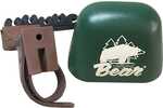 With traditional styling, the Strap-On Quiver offers a vintage green plastic hood with Bear Archery logo and holds up to five arrows from 5/16" to 23/64" diameter. Adjustable, ambidextrous, strap-on m...