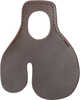 The Cowhide Shooting Tab protects archers from abrasion with a genuine leather front and suede back.