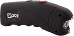 The Mace Brand Ergo LED Stun Gun emits a shock up to 1.69 microcoulombs and has a bright flashlight to help see in the dark. The LED is activated by depressing the round button located in the finger g...