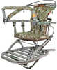 "Adjustable Dual Threat bar for bow or rifle use;Three bar configurations for various hunting modes;Dual Position Seat with adjustable height;Maximum weight capacity of 350 lbs;Sit/stand mode weight: ...