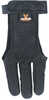 30-06 Black Mesh Shooting Glove with a three-finger design;Breathable mesh for superior ventilation;Reinforced fingertips for added protection and stable release;Elasticized comfort fit conforms to th...