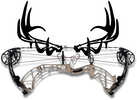"Elk Raxx Bow Hanger featuring an elk skull design;Made of durable steel with powder coating;Measures approximately 28.5"" wide by 20"" tall;Mounts with two screw holes