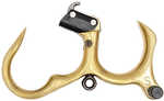 Open hook jaw;Spring auto-return yoke;Double moon adjustable click and fire;Thumb peg for added control;Lanyard connection for convenience;Available in standard or small handheld sizes