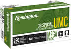 Remington UMC Handgun Ammo 38 Spl 130 gr. FMJ 250 rd. Model: 23731