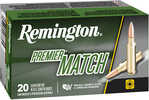 Remington Premier Match Centerfire Rifle Ammo 223 Rem. 62 gr. HP Match 20 rd. Model: 22106