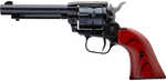 22 WMR revolver;4.75"" barrel;Color case hardened frame;Blued barrel and cylinder;Cocobolo grips;Notch rear