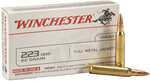 Winchester USA 223 Remington 62 gr 3100 fps Full Metal Jacket (FMJ) 20 Bx