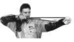 Exercise Product Designed To Strengthen Upper Body Archery muscles. Tube, weighing Only 5 Oz., Is Length Adjustable To Vary Pulling Weight. Custom Handle Was Designed For Use By Release Aide And Finge...