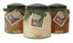 These highly fragranced candles Are Created With Only The highest Quality Modeling Wax That gives a Clean Burn From Top To Bottom. Made In America. 34 Oz. Jar With Lid. 155 hr. Burn Time.