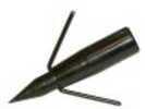Economical Fish Point features 2 Spring Wire barbs That Screw Apart From Point For Easy Removal From Fish.