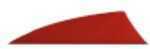 Gateway Rayzr Feathers Red 2 in. RW 50 pk. Model: 200RRSRR-50