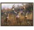 Wildlife Rug With a Deer Scene contaInIng a Large Buck And Two Doe In a Field. It Measures 37" X 52". It Is Made Of 100 % Nylon With Scotch Guard Protection And a Non Skid Foam Back.