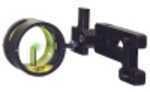 Aluminum Body Sight With a 2.25 " Scope With Reversible Pin Module Suitable For Right Or Left Hand applications. Scope Has One Green Fiber Pin.