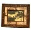 Rich Wood Picture Frame You Can Hang Or Stand.11" X 9" (4"X6" Photo)