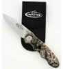 Features Realtree APHD Camo Handles With 420 Stainless Steel Blade, Body Lock Feature safely Locks Blade In Place, Full Pass Through Thumb Stud Allows For Easy Left Or Right Hand Opening, Includes Hea...