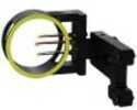 Direct Mount Sight That Has 3 Steel Pins With .029" Fiber, Yellow Glow Ring And Gang Windage And Elevation adjustments as Well as Individual Pin Elevation adjustments.