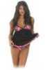 Weber Naked North Pink Lace Baby Doll Set Xl