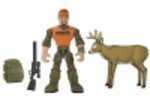 A Four Inch Tall Action Figure Of Realtrees Michael Waddell. Includes Hat, Backpack, Rifle, And Deer Decoy. Recommended For Children 3+.