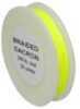 200# Braided Dacron Line, Neon Yellow In Color, Adequate For All Types Of Fishing, 25 yards Will Fill One Standard Retriever Bottle, 50 yards Will Fill 2 Standard Retriever Bottles, Or 1 Large Retriev...