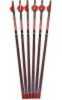 Red Hot Crossbow Bolts 20 in. Capture Nocks 6 pk. Model: 38-225