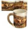 Unique Sculpted Handles And Bas Relief Terry Redlin images Make These mugs a Sure Gift Item Winner. 16Oz. Dishwasher And Microwave Safe. 4.25"H.