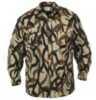 Long-Sleeve Field Shirt Made Of 50/50 polycotton For Warm Weather Camo.