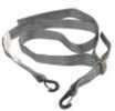 Easy Cinch Strap And Buckle With Rubber Coated, Dual-Claw Attachment Hooks.