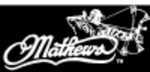 Decal Of a bowhunter at Full Draw With Mathews Name Below Him. It Measures 9" X 4.5".