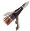 Expandable Three Blade Head With .036" Stainless Steel Blades, trocar Tip, 1 1/4" Cutting Diameter.