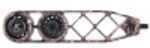Gridlock Stabilizer utilizing Mathews Harmonic Stabilizer & Harmonic Damper Technology, 100% CNC machined 6061-T6 Aluminum, Each Port Is machined With (3) grooves To Provide Different configurations A...