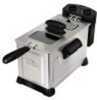 Stainless Steel Immersion Deep Fryer That Has a 3.7 Liter Capacity.