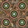 Arrowmat Woodland Camo 5 Spot Target 17"X17"
