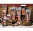 Three 4-Oz. Packages Of Game Meat Sticks, 1-Ea. Of Venison, Buffalo, & Elk.