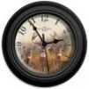Reflective Art 10In Wall Clock - Buck Stops Here 10"